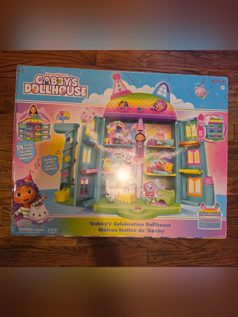 DreamWorks Gabby's Celebration Dollhouse - Multicolor Playset